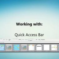 Schakelen tussen diagrammen met de Quick Access Bar in Visual Paradigm